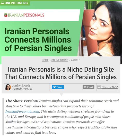 Iranian Personals ist eine Nischen